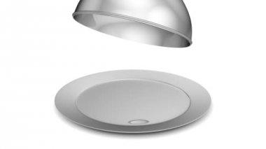 Restaurant cloche with lid