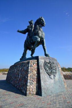 İmparatoriçe elizabeth petrovna heykeli. Baltiysk