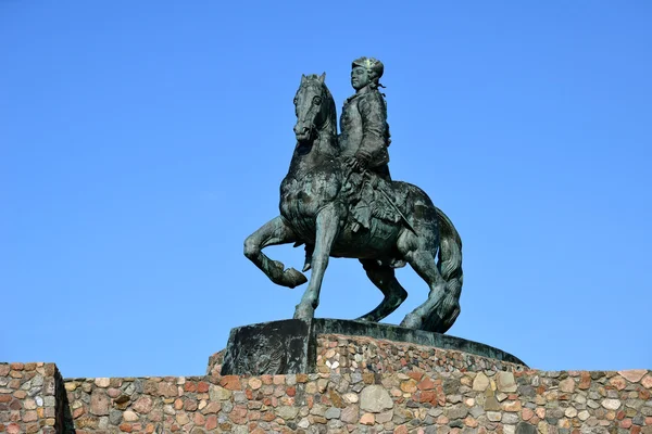 Statua dell'imperatrice Elisabetta Petrovna. Baltiysk — Foto Stock