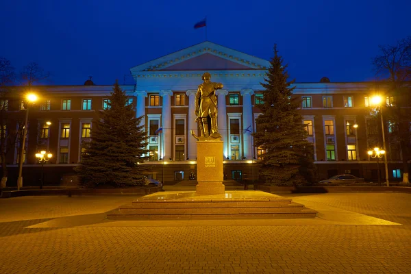 Pomnik Piotra Wielkiego. Kaliningrad — Zdjęcie stockowe