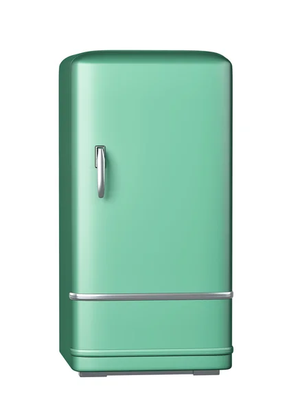 Retro refrigerator — Stock Photo, Image