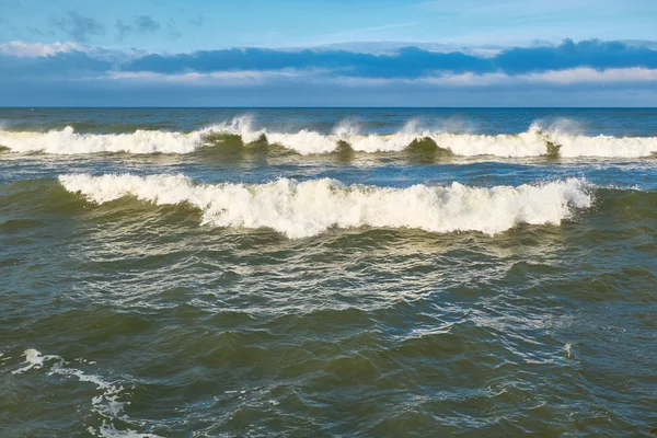 Fale Morza Bałtyckiego — Zdjęcie stockowe