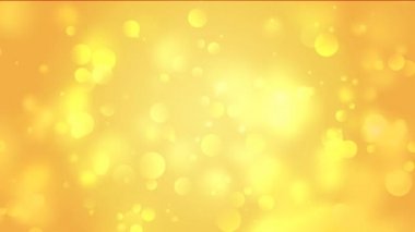 Altın bokeh animasyon
