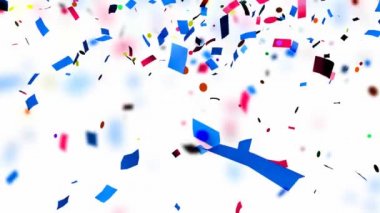 Çok renkli konfeti