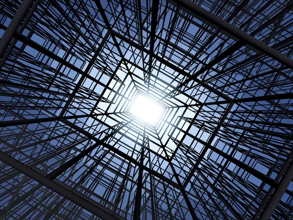 Abstract construction structure — Stock Photo, Image