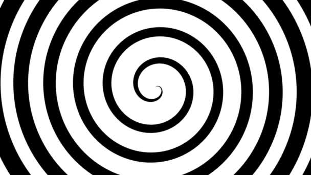 Hipnotyczny spirala — Wideo stockowe