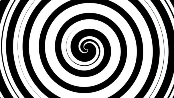 Hypnotische Spirale — Stockvideo