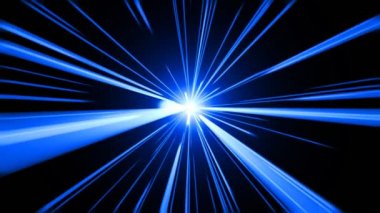 mavi ışık çizgileri