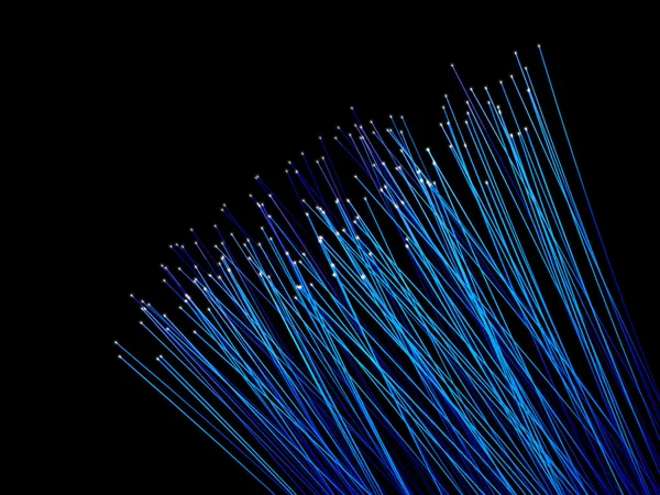 光纤纤维 — 图库照片