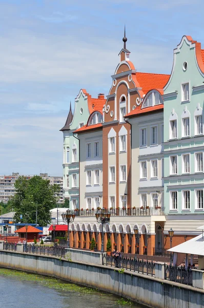 Ethnographic and trade center. Kaliningrad — Stock Photo, Image