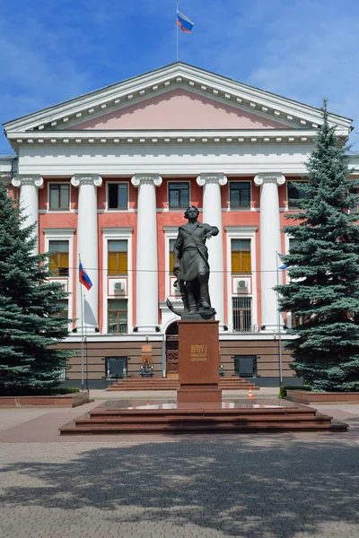 Monument to Peter the Great. Kaliningrad — Stock Photo, Image