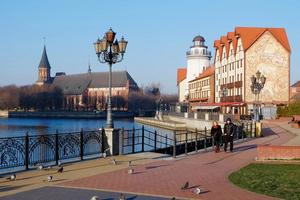 "Rybářská vesnice ". Kaliningrad — Stock fotografie