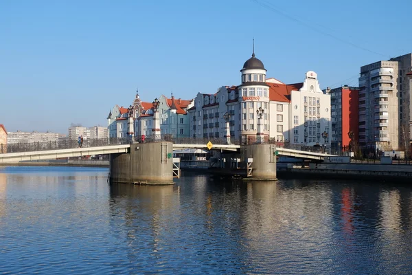 "Fiskeby ". Kaliningrad — Stockfoto