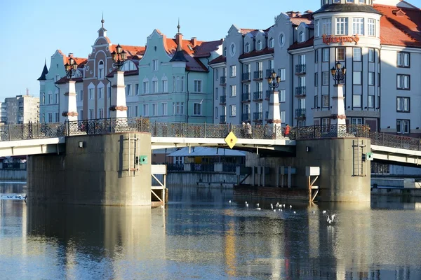 "Balıkçı Köyü". Kaliningrad — Stok fotoğraf