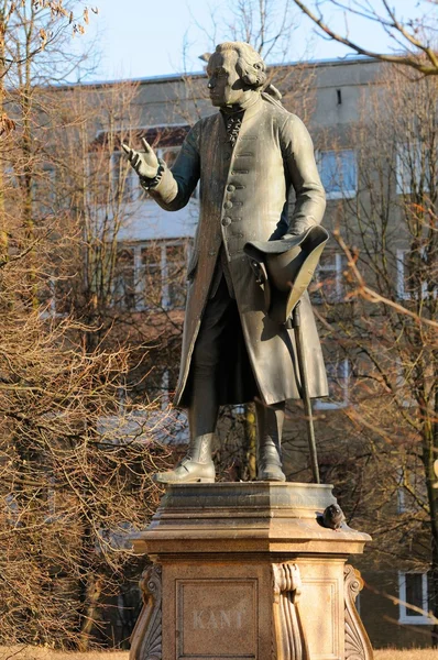 Monumento a Emanuel Kant — Foto de Stock