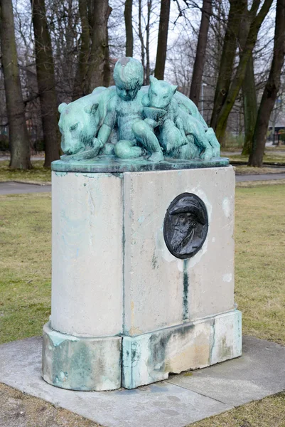 Monument van Herman Klaassen — Stockfoto