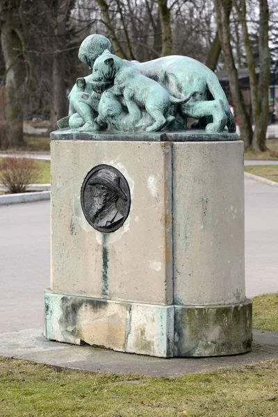 Monument av Herman Klaassen — Stockfoto