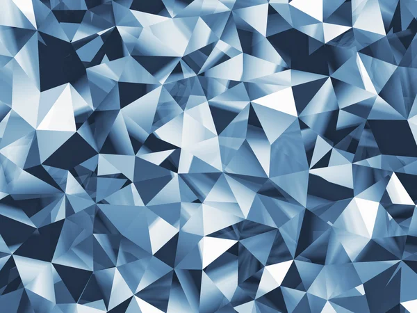 Abstract blue faceted background — Stock Photo, Image