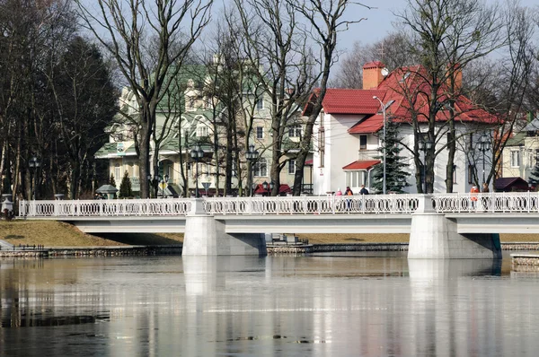 Embankment of Lake en Kaliningrado —  Fotos de Stock