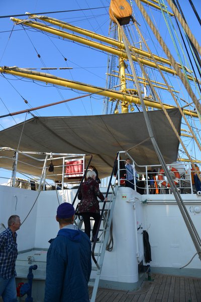 Крузенштерн в Падуе, в Рыболовном порту. Калининград
