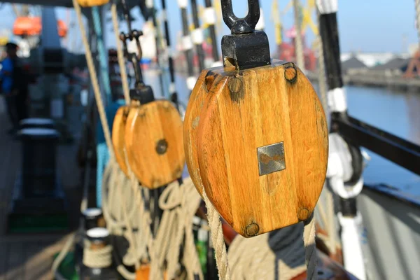 Kroezensjtern in de vissershaven. — Stockfoto