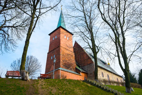 Microdistrict Lutheran Kilisesi (Kirche von Juditten). — Stok fotoğraf