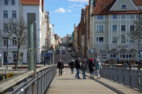 Old part of Lubeck. Germany — Stock Photo, Image