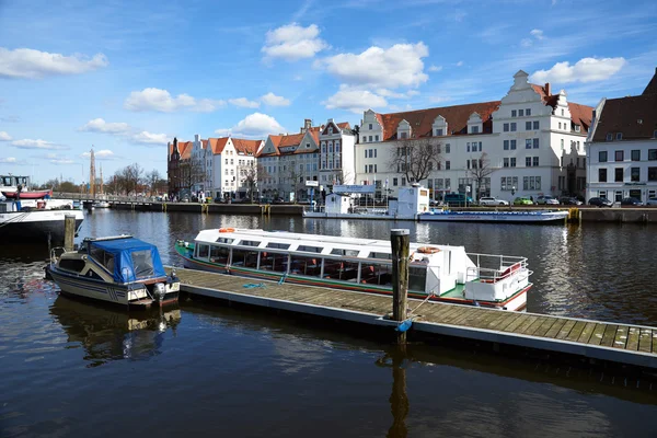 Oude stad van Lübeck. Duitsland — Stockfoto