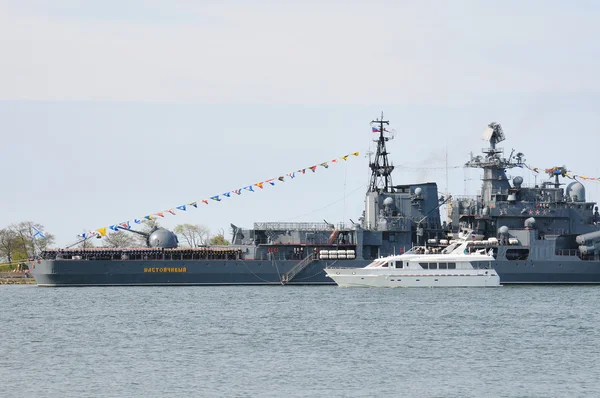 Celebrando el 70 aniversario del Día de la Victoria. Vipysk, Rusia — Foto de Stock