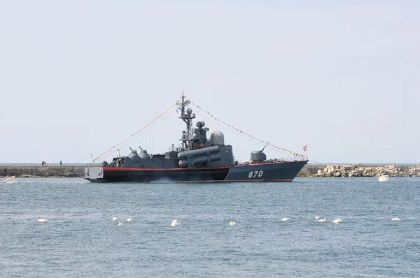 Zafer Bayramı 70 yaşını kutluyor. Baltiysk, Rusya Federasyonu — Stok fotoğraf