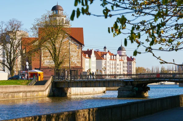 Etnografické a obchodní centrum. Kaliningrad — Stock fotografie