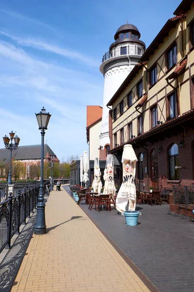 Centro etnografico e commerciale. Kaliningrad — Foto Stock