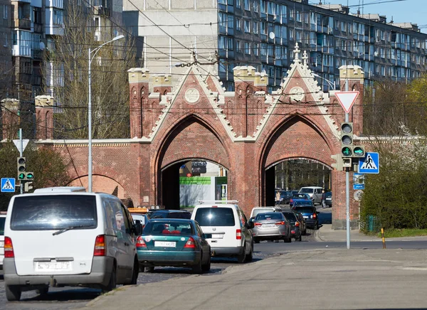 Brama Brandenburska. Kaliningrad — Zdjęcie stockowe