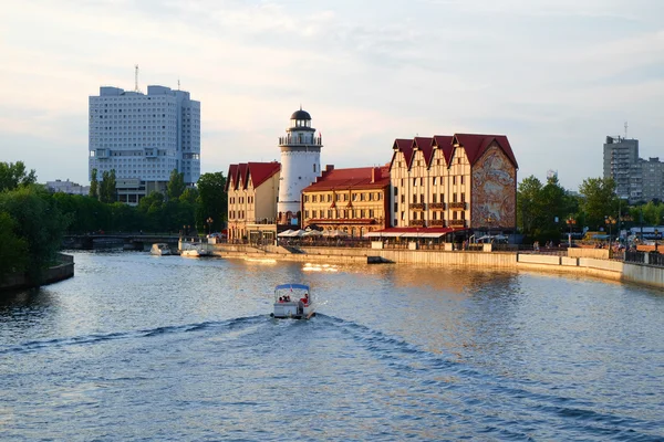 Kaliningrad. Embauche du village de pêcheurs — Photo