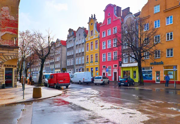 Calles del centro histórico. Gdansk. —  Fotos de Stock