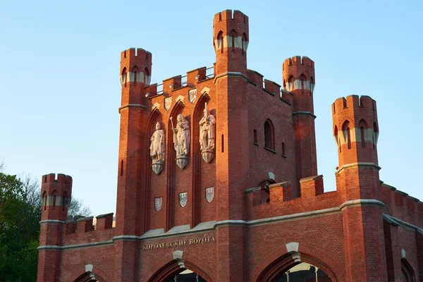 Kings Gate. Kaliningrad Rechtenvrije Stockfoto's