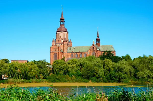 Igreja de Santa Maria em Stralsund. Alemanha — Fotografia de Stock