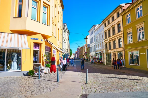 Calles del centro histórico. Stralsund —  Fotos de Stock
