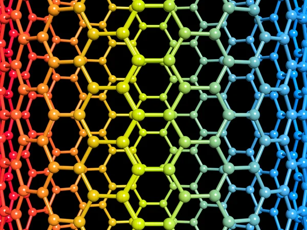 Nanotüp illüstrasyon