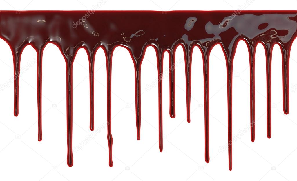 Blood dripping down Stock Photo by ©gl0ck 82927798