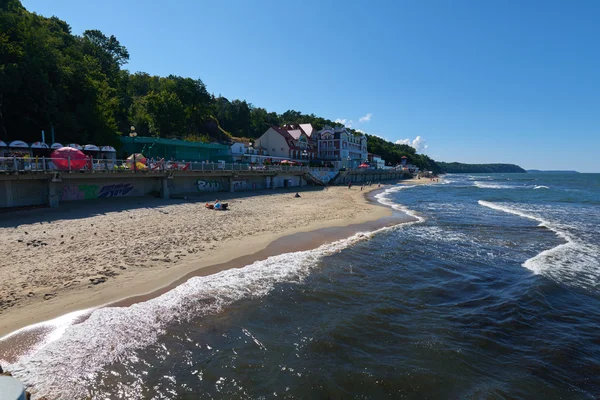 Svetlogorsk è una località turistica nella regione di Kaliningrad — Foto Stock