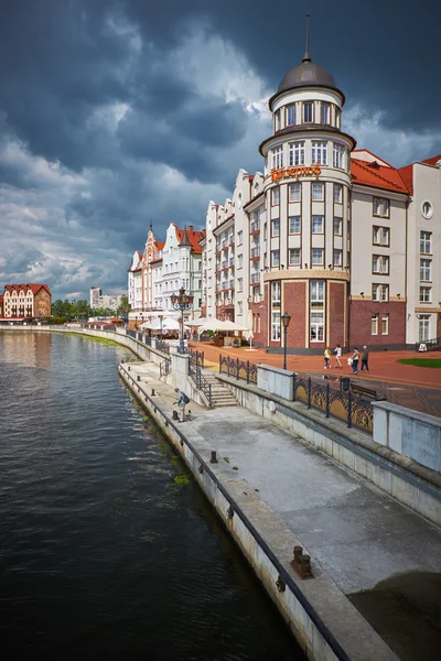 Centro etnografico e commerciale. Kaliningrad — Foto Stock