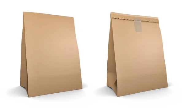 Paper bag set — Stock Photo, Image