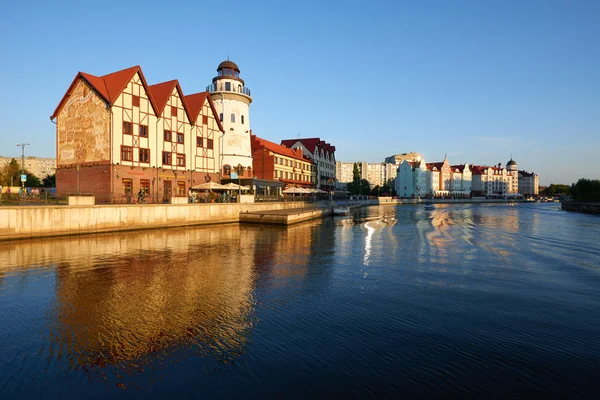 Etnografické a obchodní centrum. Kaliningrad — Stock fotografie