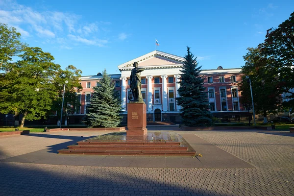 Památník Petra Velikého. Kaliningrad — Stock fotografie