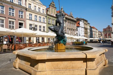 Mars çeşme, eski Parlamento Binası. Poznan