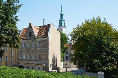 Eski şehir sokakları. Poznan