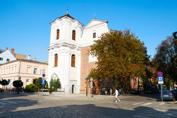 Church of the sacred Heart of Jesus. Poznan — Stockfoto