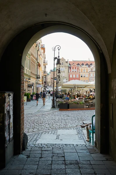 Stary rynek. Poznań — Zdjęcie stockowe