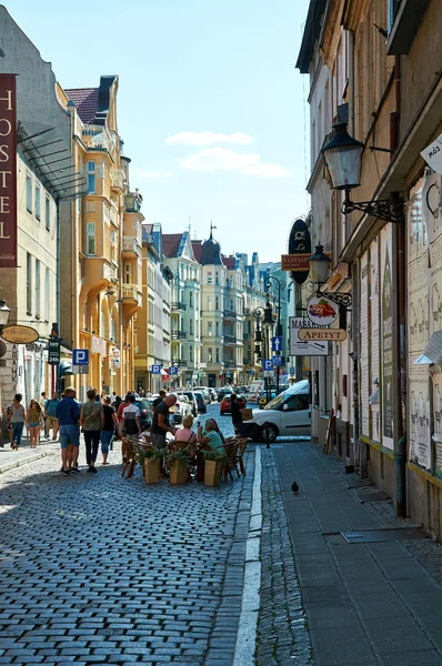 Des rues de la vieille ville. Poznan — Photo